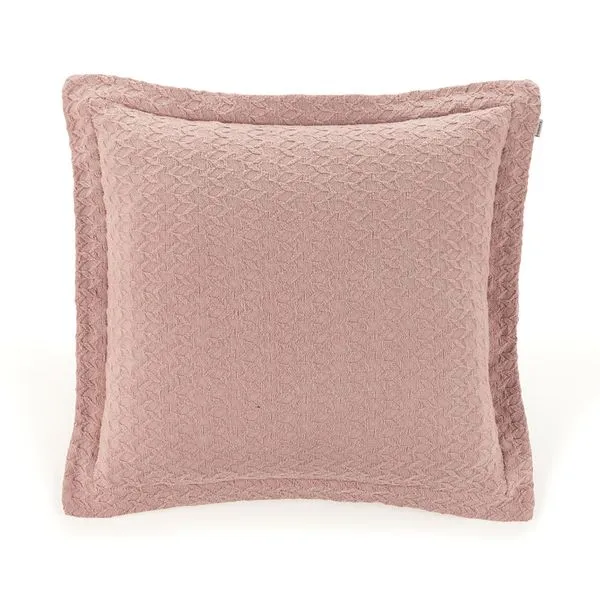 Almofada Decorativa Quadrada 100% Algodão Movaz Rosé