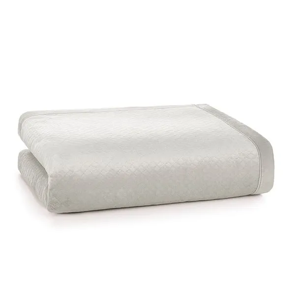 Cobertor Queen de Sherpa e Flanel Fleece Eliot Seda