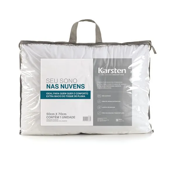 Travesseiro Aconchego Seu Sono nas Nuvens