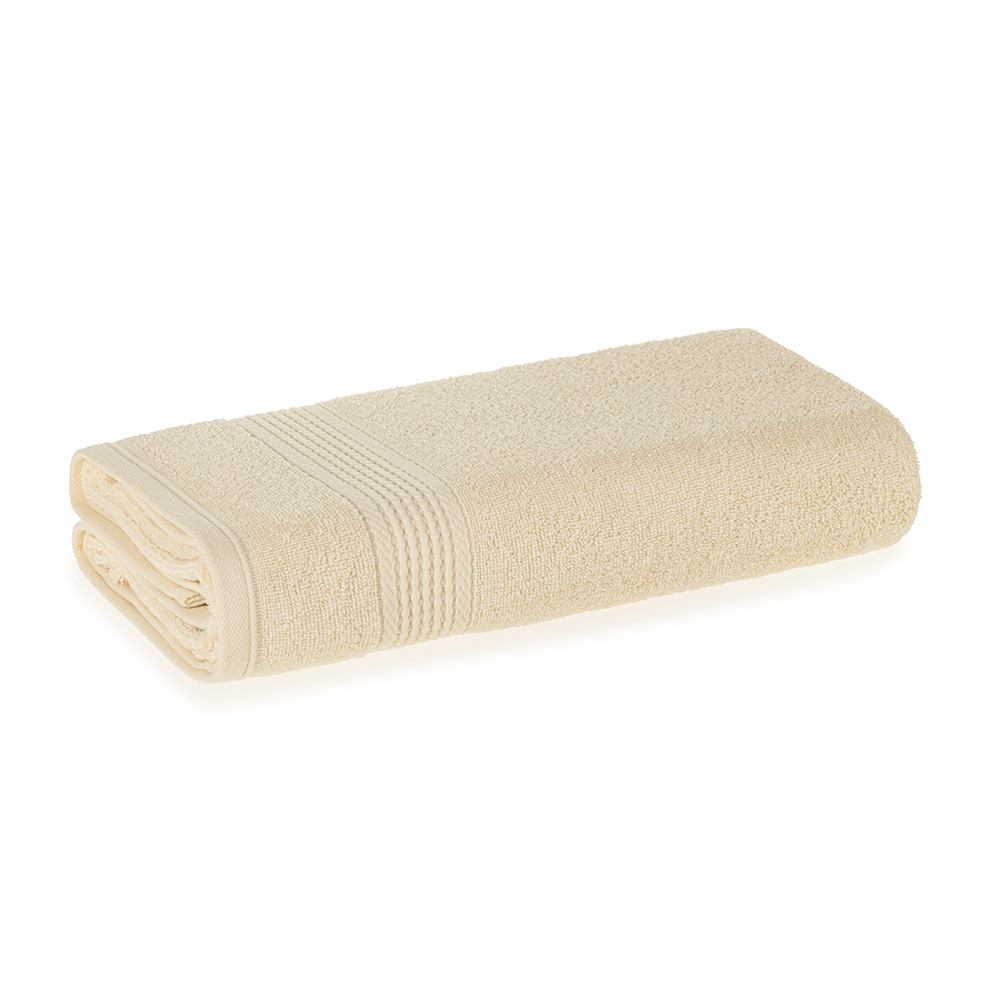  Toalha de Rosto Fio Penteado 100% Algodão Hera Vanilla