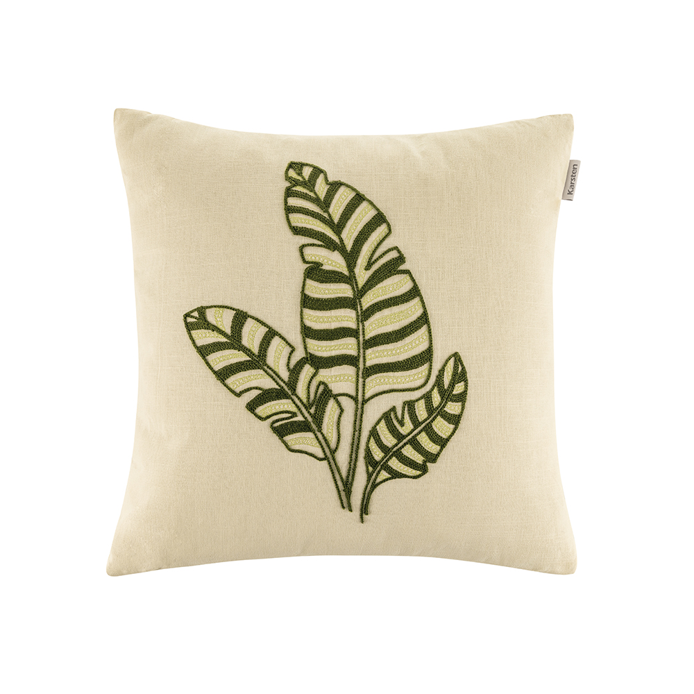  Almofada Decorativa Quadrada 45 x 45 Musa Natural/Mate