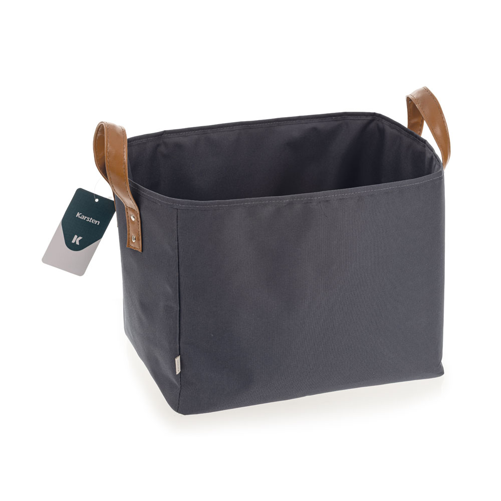 Organizador com Alças Nylon Azul Marinho 25cm x 31cm